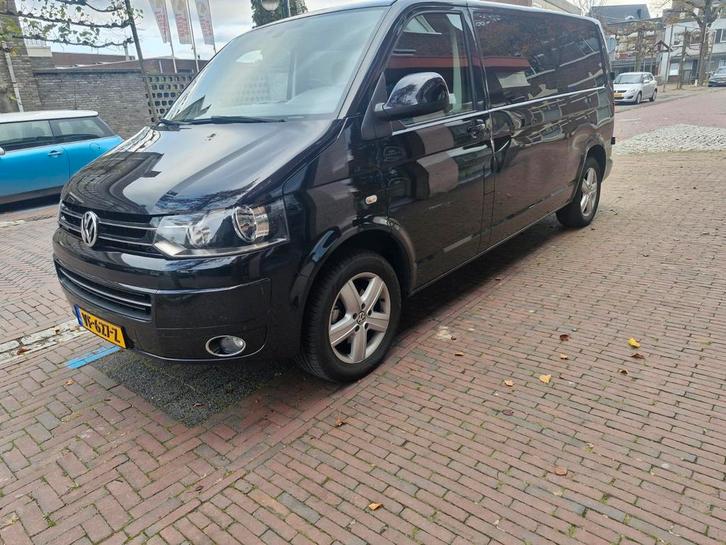 VW TRANSPORTER T6 DSG DUBBELCAB 2.0TDI BJ 2014 EXPORT NL, Auto's, Bestelwagens en Lichte vracht, Bedrijf, Te koop, Trekhaak, Volkswagen
