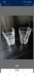 Verres Hoegaarden, 2 pièces, Collections, Verres & Petits Verres, Comme neuf, Enlèvement ou Envoi