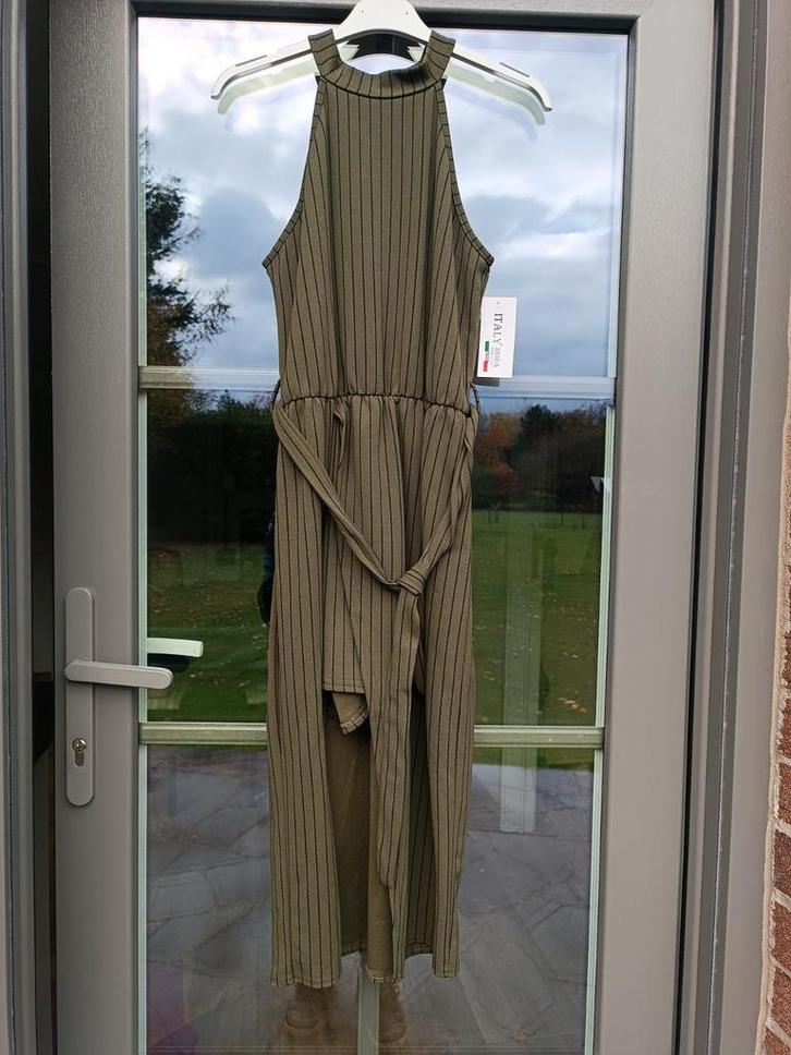 Moda jumpsuit met lange achterkant en strikceintuur, Kleding | Dames, Jumpsuits, Nieuw, Ophalen of Verzenden