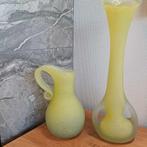 2 design vazen mat geel perfecte staat Polen ?, Ophalen