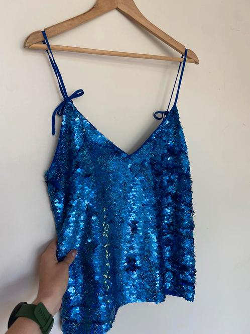 Essentiel Antwerp top, Kleding | Dames, Topjes, Maat 36 (S), Blauw, Ophalen of Verzenden