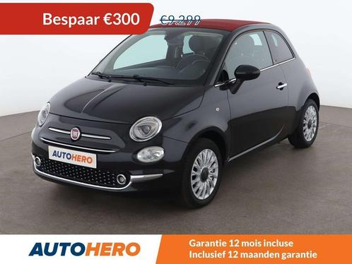 Fiat 500C 1.2 Lounge (bj 2017), Auto's, Fiat, Te koop, 500C, ABS, Airbags, Airconditioning, Bluetooth, Boordcomputer, Centrale vergrendeling