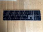 Apple Magic Keyboard Space Grey - Numeriek AZERTY, Computers en Software, Toetsenborden, Gebruikt, Azerty, Ophalen of Verzenden