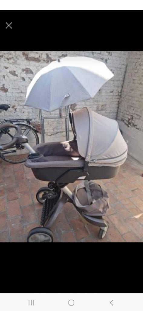 Stokke kinderwagen te koop, Enfants & Bébés, Poussettes & Combinaisons, Utilisé, Poussette combi, Autres marques, Avec nacelle