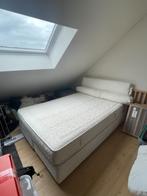Boxspring, Huis en Inrichting, Slaapkamer | Boxsprings, Ophalen, Gebruikt, 140 cm, Twijfelaar