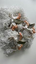 3 Glazen eenhoorn ornamenten kerst, Ophalen of Verzenden, Zo goed als nieuw