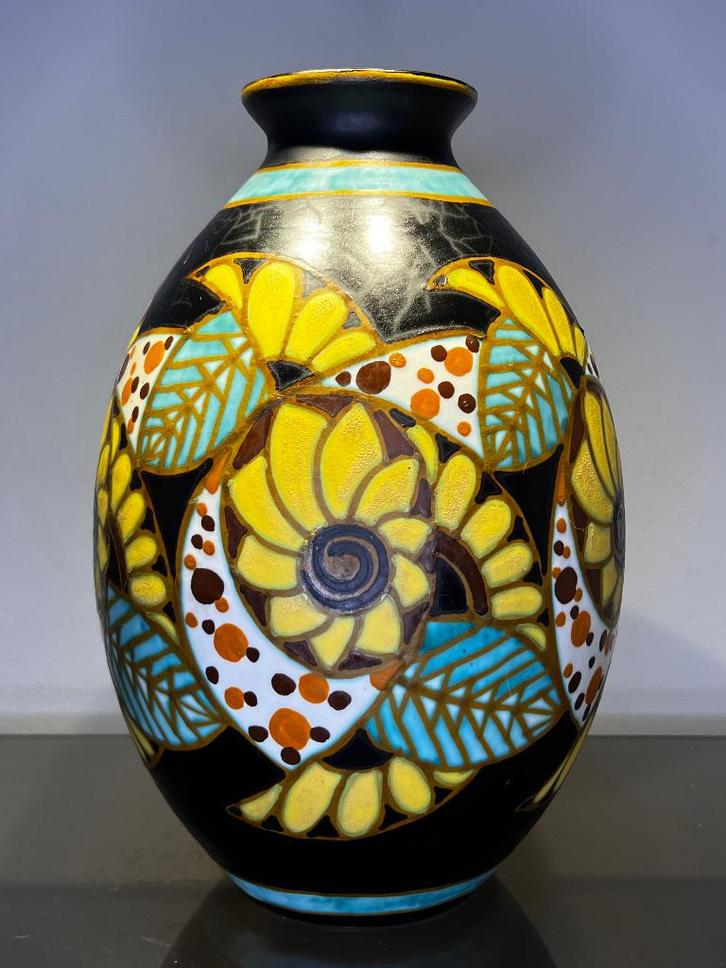 Charles Catteau Keramis Boch, Antiek en Kunst, Antiek | Vazen, Verzenden