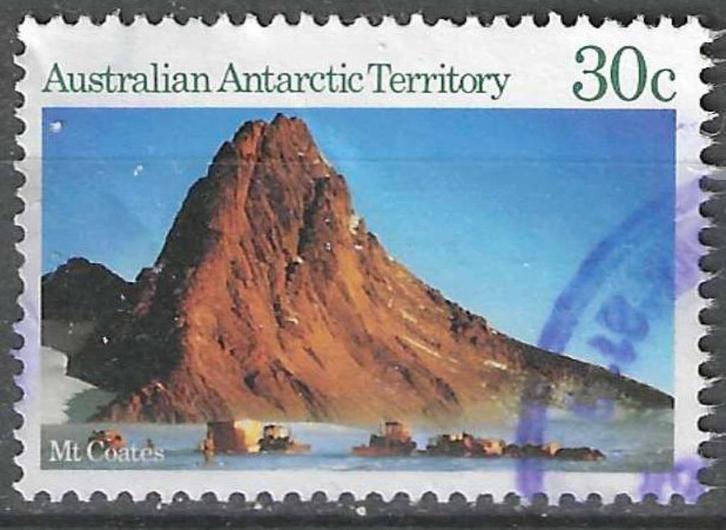 Australie Antarctica 1984 - Yvert 65 - Coates bergketen (ST), Postzegels en Munten, Postzegels | Oceanië, Verzenden