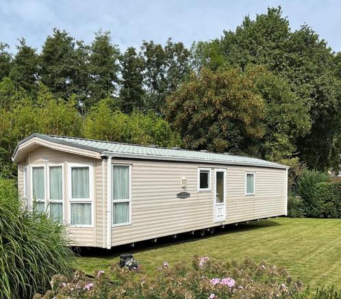 Bemeubelde stacaravan te koop – 4m x 12m, Caravans en Kamperen, Stacaravans, tot en met 2, Ophalen