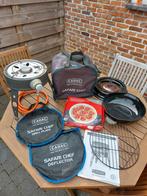 Cadac Safari chef + pizzabaksteen & bakplaat van Weber, Caravans en Kamperen, Ophalen, Gebruikt