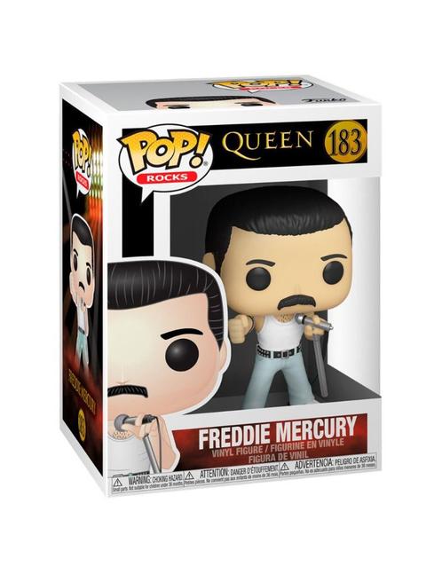 Funko POP Queen Freddie Mercury (183), Collections, Jouets miniatures, Neuf, Envoi