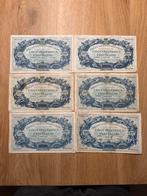 Lot: 6x 500 frank / 200 belgas, Postzegels en Munten, Bankbiljetten | België, Ophalen of Verzenden, Setje