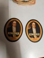 Ancien tapis à bière Kings Ale Bass 2 différent, Enlèvement ou Envoi