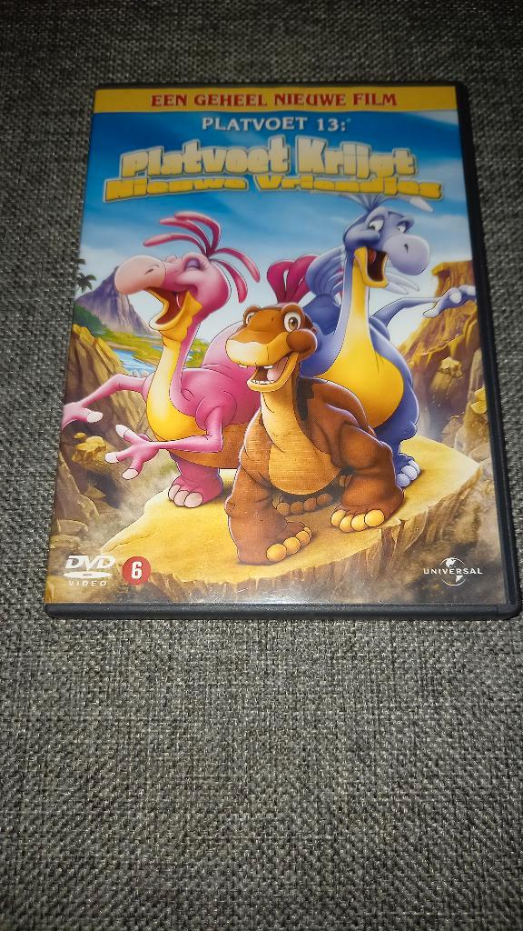 DVD Platvoet, Cd's en Dvd's, Dvd's | Tekenfilms en Animatie, Gebruikt, Ophalen of Verzenden