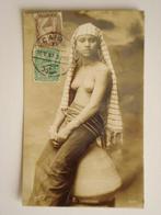 2 cartes d'Egypte + timbres envoie en 1907 vers Bruxelles, Affranchie, Envoi