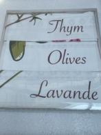 Leuk cadeau set keukenhanddoeken Thym/Olives/Lavande, Huis en Inrichting, Keuken | Textiel, Ophalen