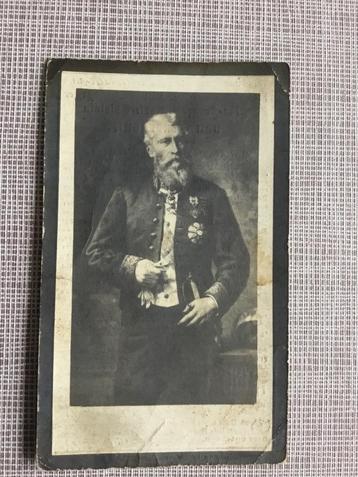 Adel L. van Ockerhout Bruges 1829 +Loppem 1919, Envoi, Image pieuse