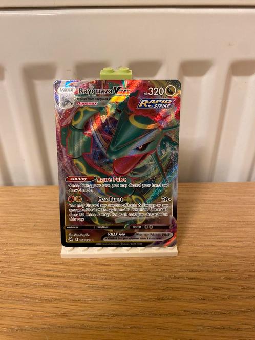 Rayquaza Vmax 102/159 - Pokemon kaart, Hobby en Vrije tijd, Verzamelkaartspellen | Pokémon, Nieuw, Losse kaart, Foil, Ophalen of Verzenden