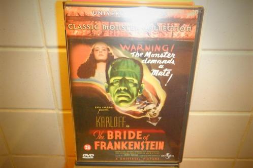 DVD The Bride Of Frankenstein., CD & DVD, DVD | Horreur, Comme neuf, Monstres, À partir de 6 ans, Envoi