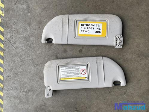 CITROEN C2 Zonnenklep links rechts 2003+, Auto-onderdelen, Interieur en Bekleding, Citroën, Gebruikt
