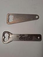 2 oude metalen flessenopeners Coca Cola, Ophalen of Verzenden, Zo goed als nieuw