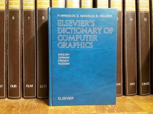 Dictionnaire Elsevier d'infographie, anglais, français,, Livres, Livres d'étude & Cours, Neuf, Enseignement supérieur professionnel