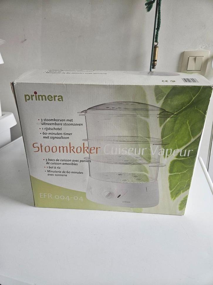 Primera Stoomkoker - Type EFR 004-04, Elektronische apparatuur, Stoomapparaten, Zo goed als nieuw, Ophalen of Verzenden
