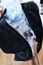 feestelijk zwart open stijlvol sweater gilet, Neuf, Taille 38/40 (M), Enlèvement ou Envoi, Modell Edmond Corty