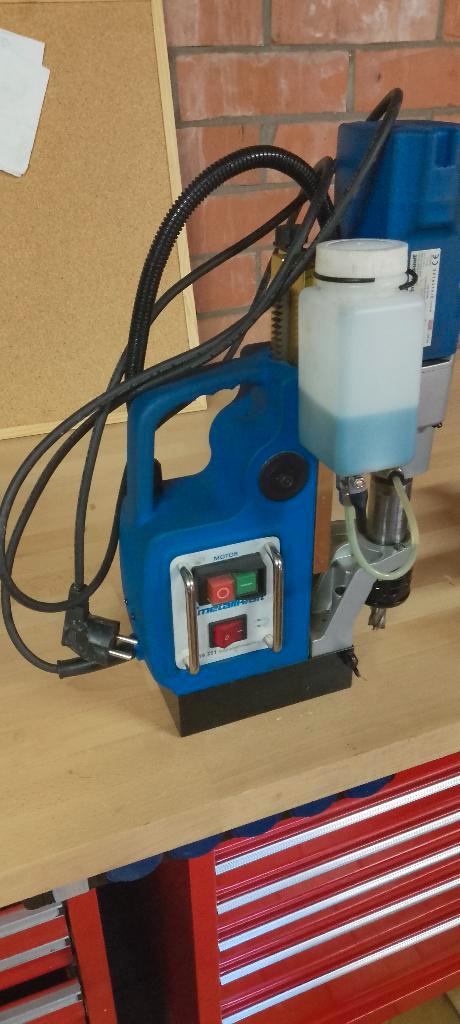 MetallKraft nagneetboormachine 351, Bricolage & Construction, Outillage | Foreuses, Comme neuf, Perceuse, Enlèvement