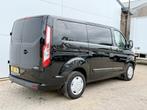 Ford Transit Custom 280 2.0 TDCi 130PK L1H1 Automaat LED Air, Auto's, Gebruikt, 4 cilinders, 2135 kg, Zwart