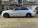 Mercedes C 160 AMG LINE PANO COMAND LED, Automaat, 4 deurs, 5 zetels, Lederen bekleding