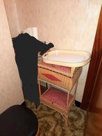 Rieten bijzet rekje, Huis en Inrichting, Ophalen