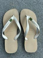 Slippers havaianas logo brasil wit-beige mt 39, Kleding | Heren, Schoenen, Slippers, Wit, Havaianas, Ophalen of Verzenden