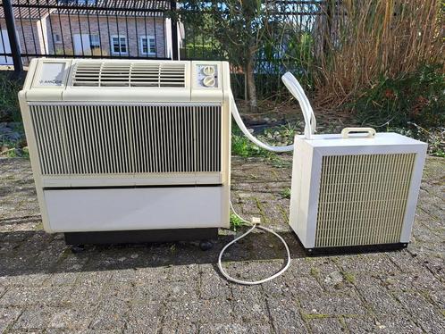 Mobiele airco met split-unit, kan ook verwarmen, Elektronische apparatuur, Airco's, Gebruikt, Mobiele airco, 60 tot 100 m³, 3 snelheden of meer