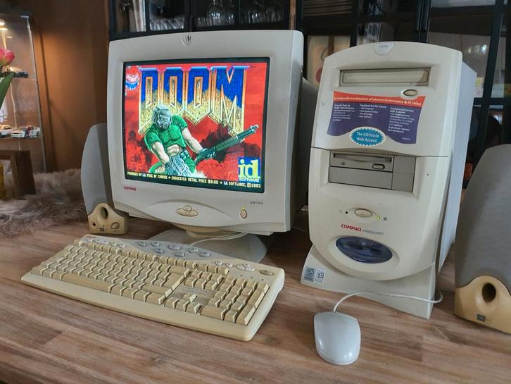 Compaq presario 5476 win98, Informatique & Logiciels, Ordinateurs Vintage, Enlèvement