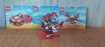 Lego 3 creator 3-1 - 31024 - krachtige motoren / dinosaurus beschikbaar voor biedingen