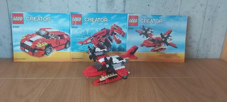 Lego 3 creator 3-1 - 31024 - krachtige motoren / dinosaurus, Kinderen en Baby's, Speelgoed | Duplo en Lego, Gebruikt, Lego, Complete set