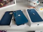 iPhone 13 128 GB 5G compleet in doos ruilen mogelijk, Telecommunicatie, Mobiele telefoons | Apple iPhone, Ophalen, 128 GB, Blauw