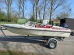 Plezierboot geen vaarbewijs nodig, Watersport en Boten, Motorboten en Motorjachten, Ophalen, Gebruikt, Minder dan 10 pk, Buitenboordmotor