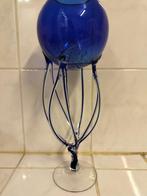 Siervaas glas, Maison & Meubles, Accessoires pour la Maison | Vases, Comme neuf, Bleu, Enlèvement, Moins de 50 cm