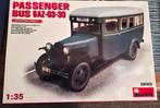 Miniart Passenger Bus GAZ-03-30, Hobby en Vrije tijd, Modelbouw | Auto's en Voertuigen, 1:32 tot 1:50, Nieuw, Truck, Ophalen