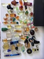 Groot lot verzameling parfum flesjes 58 stuks merken, Ophalen of Verzenden, Zo goed als nieuw, Parfumfles