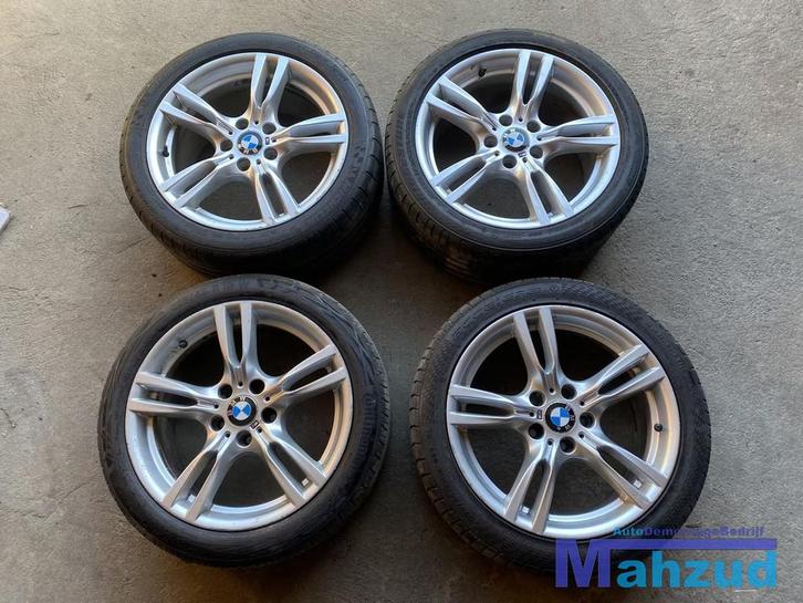 BMW F30 F80 M velgen breedset banden 18 inch 5X120, Auto-onderdelen, Overige Auto-onderdelen, BMW, Gebruikt