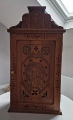 Te koop oude eikenhouten apotheek., Ophalen, Gebruikt, Hout