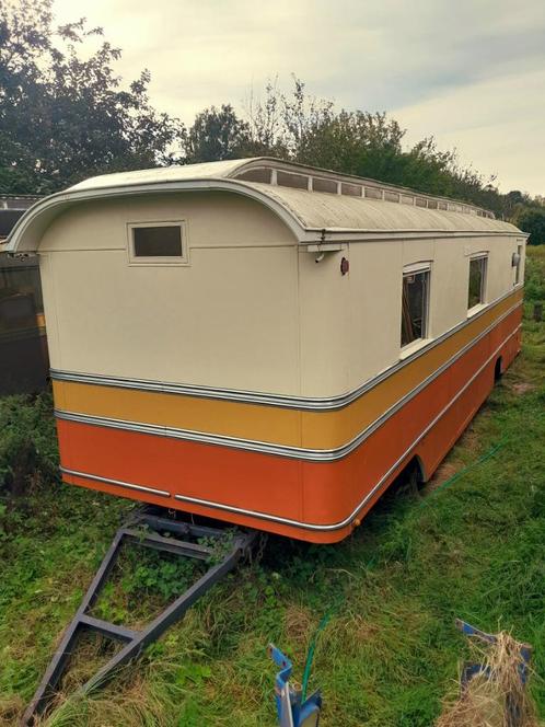 Authentieke woonwagen, gipsy tiny house, Caravanes & Camping, Caravanes résidentielles, Enlèvement ou Envoi