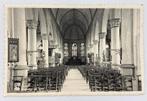 Oude postkaart 1950 Gistel Inwendige der Kerk, Ophalen of Verzenden, 1940 tot 1960, Ongelopen, West-Vlaanderen
