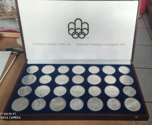 Collection de pièces en argent Jeux Olympiques Canada - 1976, Collections, Collections complètes & Collections, Enlèvement