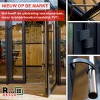 ! NIEUW OP DE MARKT ! Uitstraling van aluminium, MAAR is PVC, Ophalen, Glas in lood, Minder dan 80 cm, Overige typen