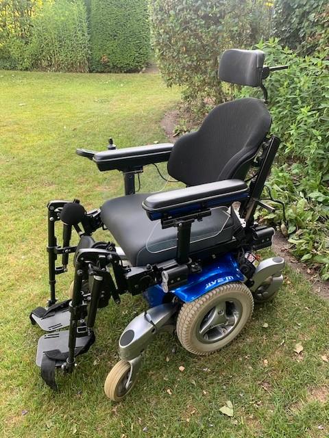 Electrische rolstoel  Type "Quickie", Diversen, Rolstoelen, Zo goed als nieuw, Elektrische rolstoel, Ophalen