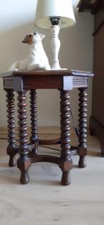 Bijzettafeltje met 6 gedraaide pootjes voor 8 Eur, Intérieur, 30 à 60 cm, Enlèvement, Utilisé